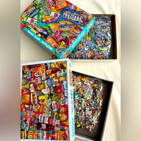 Yummy Snacks! Bundle of 2/1000pc Puzzles - Picture 5 of 6